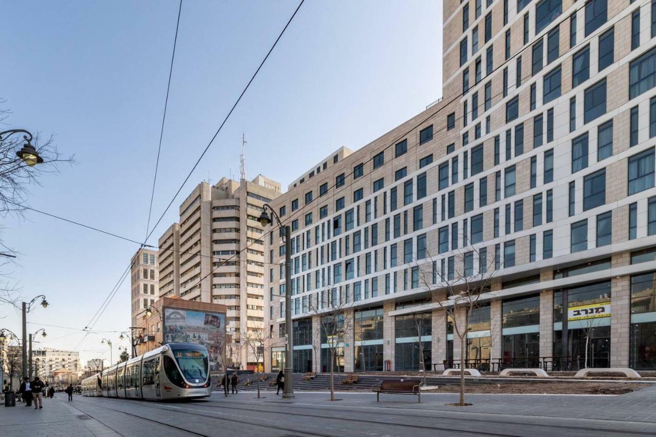 Modern 1Bdr In Central Area Jerusalem Exteriör bild
