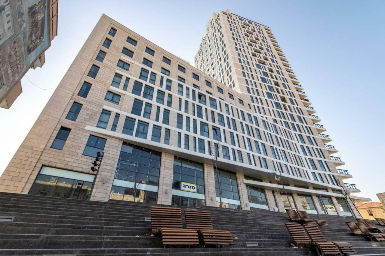 Modern 1Bdr In Central Area Jerusalem Exteriör bild
